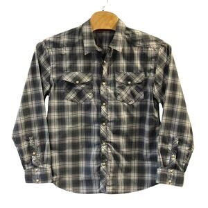 Basin + Range Men's Snap Up Western Shirt Size L